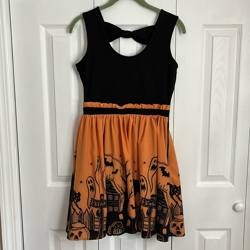 Sourpuss haunted house dress